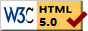 [Икона Валиден HTML 5.0]